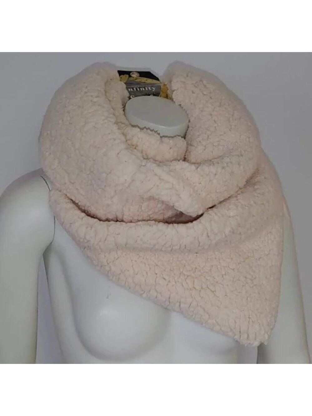 Blue Star Sherpa Infinity Scarf